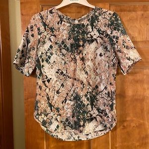 Silk Blouse Sz XS NWT Margaret O’Leary